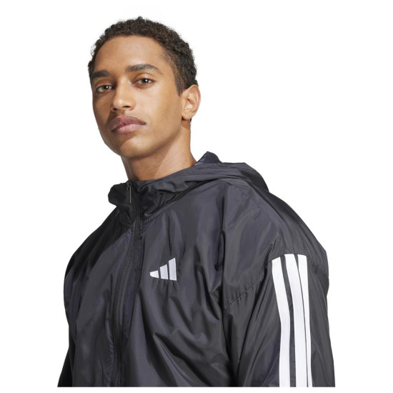 Adidas Ανδρικό αντιανεμικό μπουφάν Essentials 3-Stripes Windbreaker